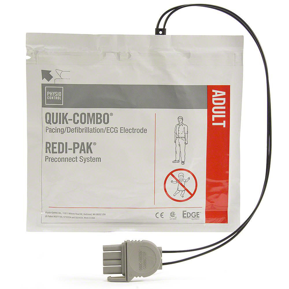 Physio Control LIFEPAK 500 or 1000 Adult Electrode Pads